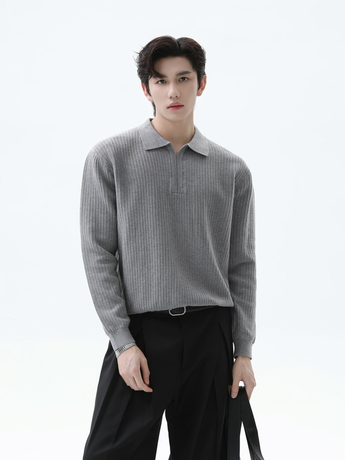 BNB Perfect Rib Collar Knit (3color)