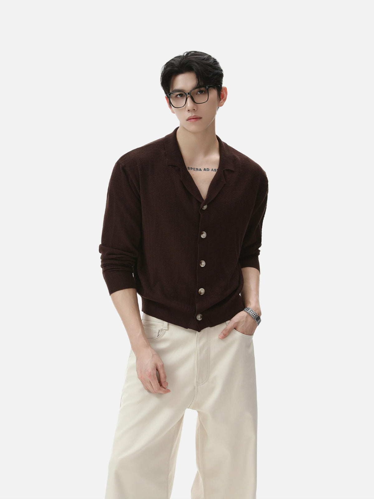 BNB Textured Resort Knit Cardigan (4colors)