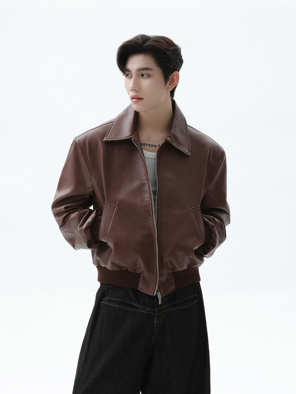 BNB Perfect Essential Leather MA-1 (2color)