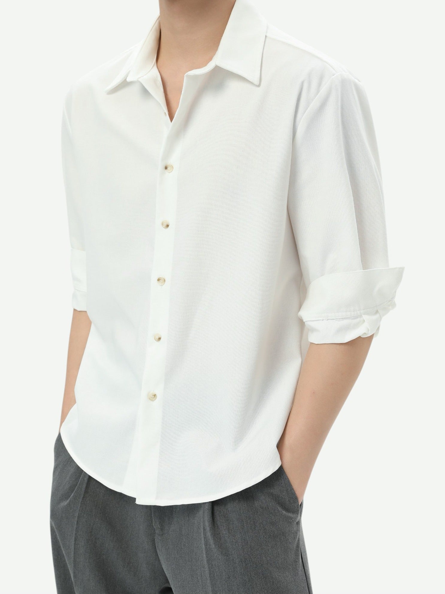 BNB Linen Breeze Regular Shirt (2colors)