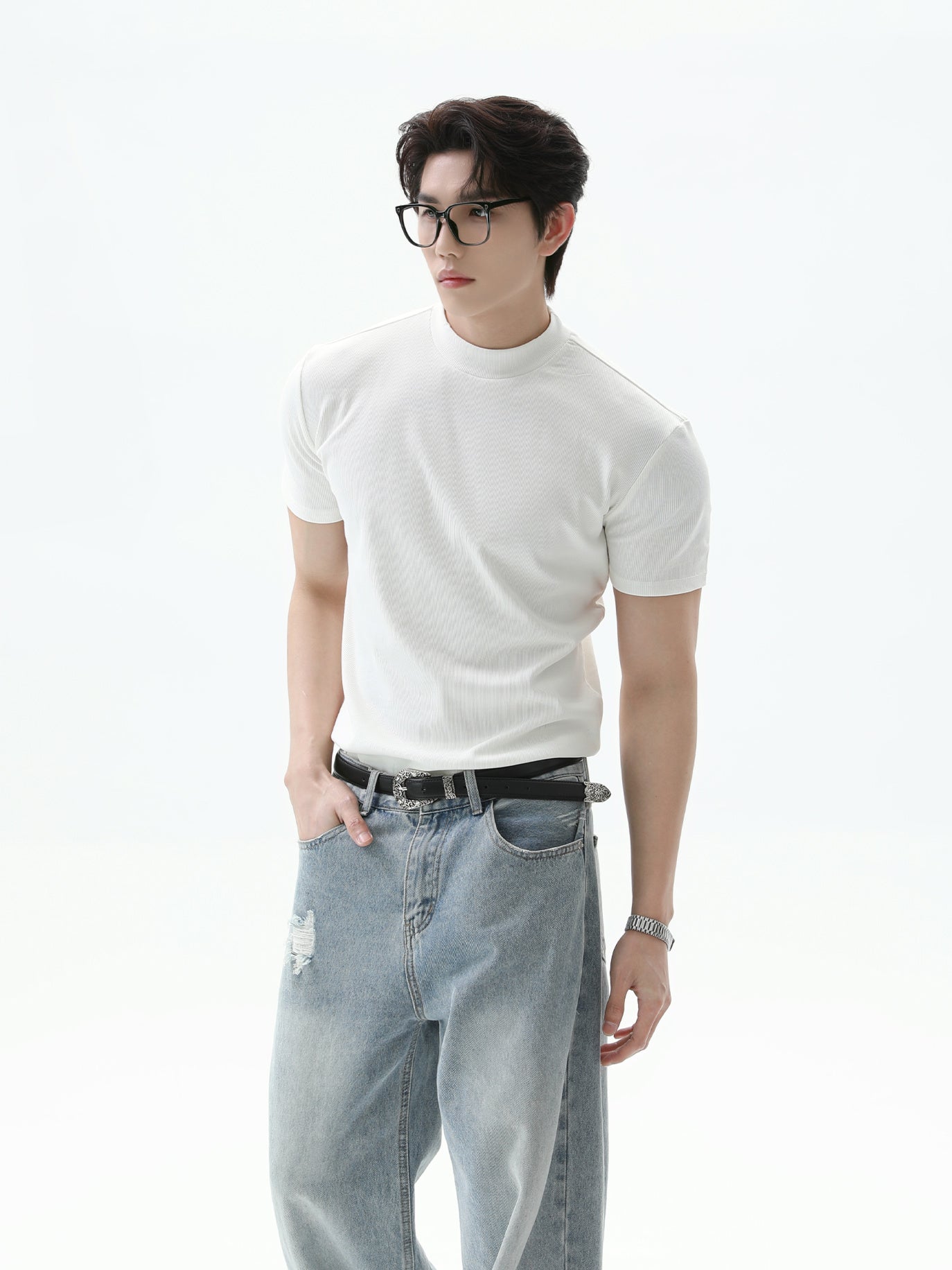 BNB Perfect Fit Mock Tee (3color)